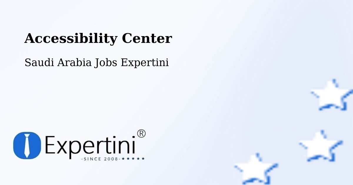 Accessibility Statement – Al Jami`Ah - Saudi Arabia Jobs Expertini