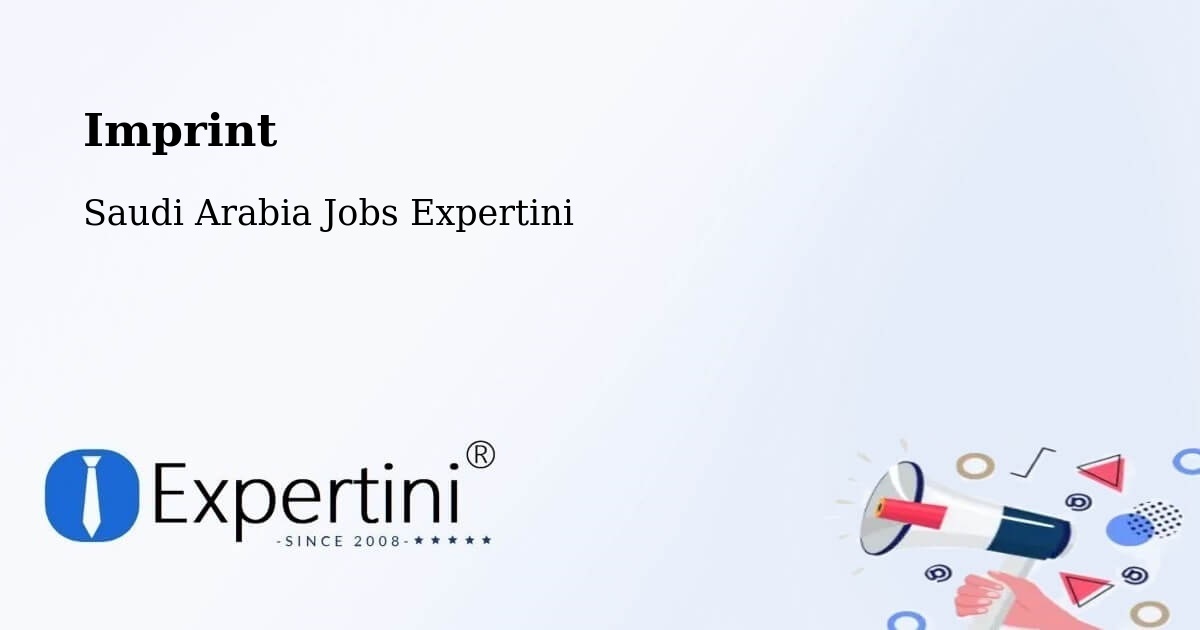 Imprint – Al Jami`Ah - Saudi Arabia Jobs Expertini