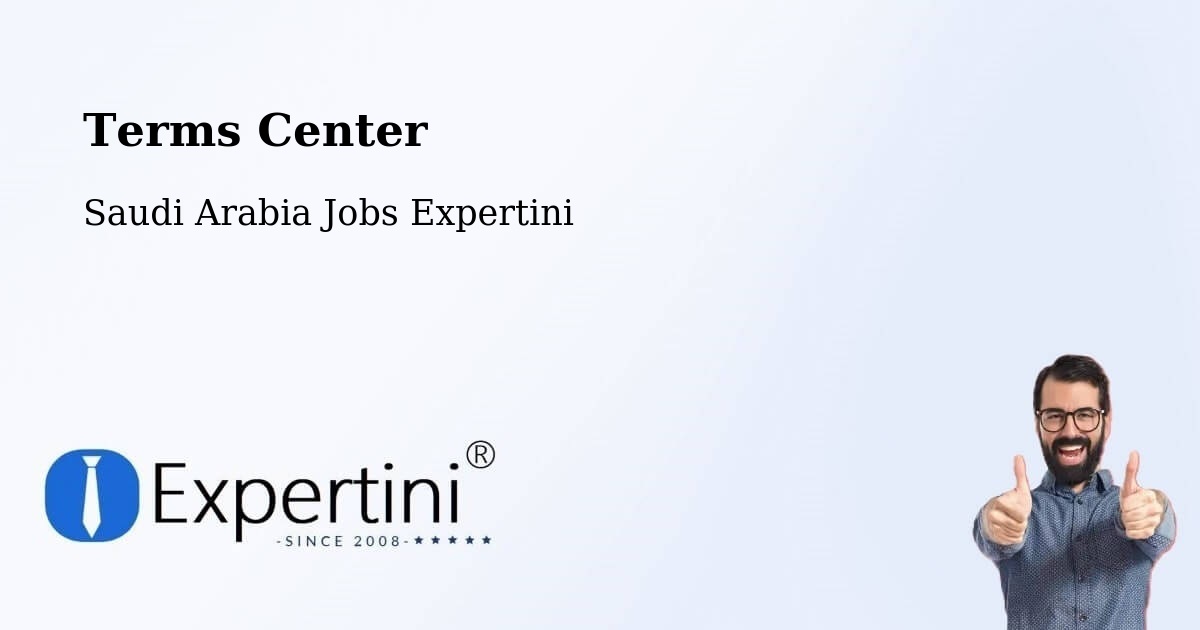 Terms of Service – Al Jami`Ah - Saudi Arabia Jobs Expertini